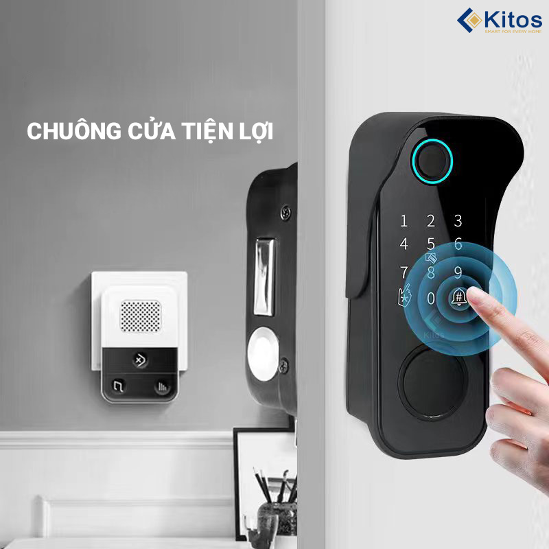 Khoá vân tay cửa cổng Kitos KT-DL04 Pro